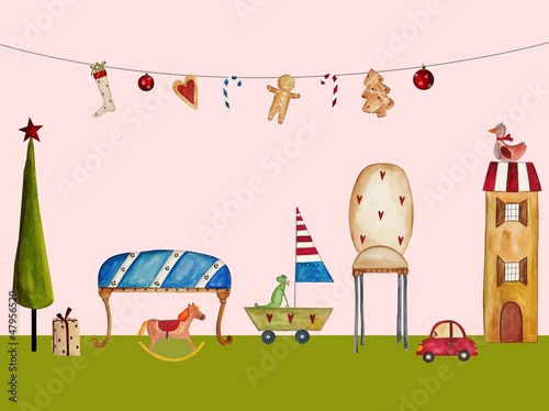 Illustration: Christmas illustration Christmas illustration