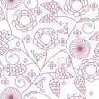 Seamless floral background pattern