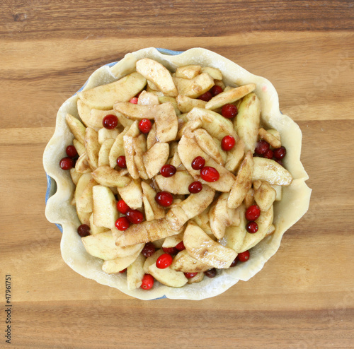 Photo: Apple Cranberry Pie Apple Cranberry Pie