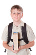 Photo: portrait of a schoolboy portrait of a schoolboy