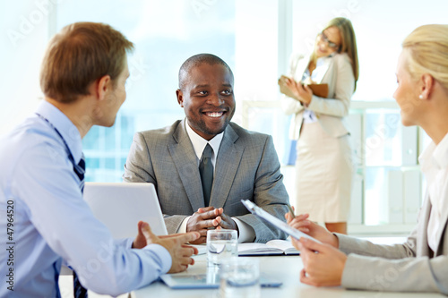 Photo: Working together Working together