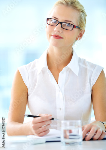 Photo: Smart businesswoman Smart businesswoman