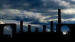 Italia Pompei Naples clouds