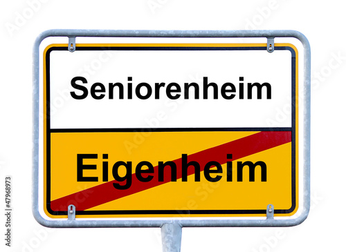 Illustration: Schild Eigengeim - Seniorenheim Schild Eigengeim - Seniorenheim