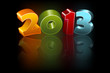 New 2013 year greeting card, vector
