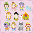 cartoon story people icons