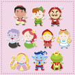 cartoon story people icons