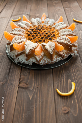 Photo: Cake to the mandarine Cake to the mandarine