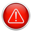 Vector: Red warning icon Red warning icon