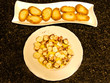 Pulpo con panecillos