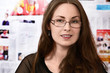 Pretty journalist or newsroom woman