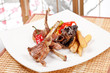 ribs with vegetables