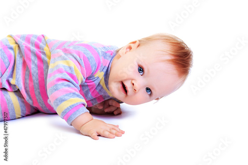 Photo: cheerful baby cheerful baby