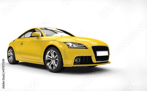Photo: Cool Yellow Car Cool Yellow Car
