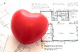 hearth on blueprints