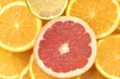 citruses; Object on a white background