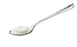 yogurt on spoon