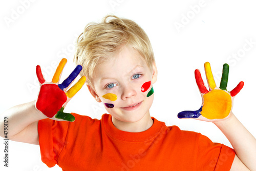 Photo: Colorful lad Colorful lad