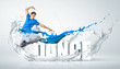 Modern style dancer