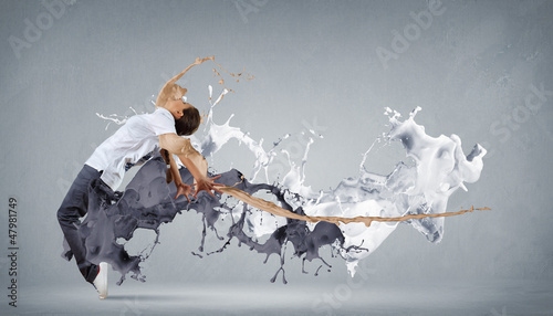 Photo: Modern style dancer Modern style dancer