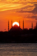 The Blue Mosque in the crown