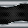 Abstract metallic background, vector illustration
