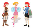 Pretty Girls Vector
