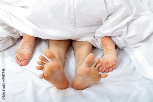Photo: Couple having sex - woman on top Couple having sex - woman on top
