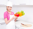 woman cooking