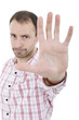 Photo: stop man stop man