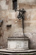 Medieval water well in Rome, Italy