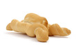 Photo: single bread on a white background single bread on a white background