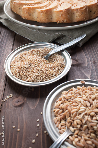 Photo: Sesame seeds Sesame seeds