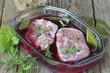 Photo: Marinated meat Marinated meat
