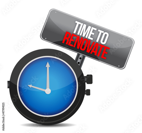 Illustration: Time to Renovate Time to Renovate