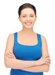 beautiful woman in casual clothes