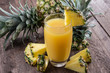 Fresh made Pineapple Juice