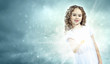 Photo: Child with magic light Child with magic light