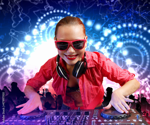Photo: dj and mixer dj and mixer