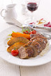 Gänsebrust gebraten