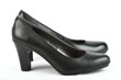 High Heel Black LEather Shoe