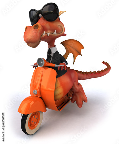 Illustration: Fun dragon Fun dragon