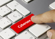 Cybersex keyboard key. Finger