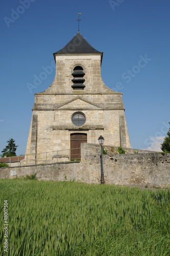 Photo: France, the classical church of Sagy in Val d Oise France, the classical church of Sagy in Val d Oise