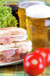 Toast cola e birra