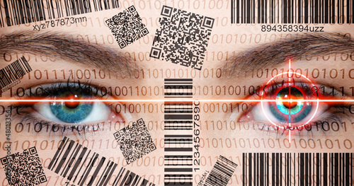 Photo: Barcode, Scanner Face Barcode, Scanner Face