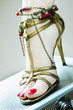 The vintage heel foot