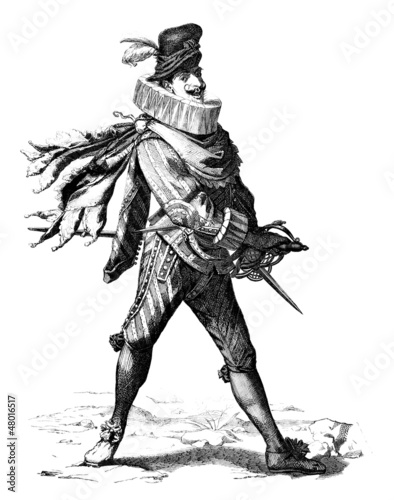 Illustration: Matamore - 16th century Matamore - 16th century