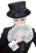 Photo: From a life cheerful businesswoman. From a life cheerful businesswoman.