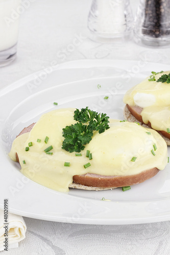 Photo: Egg Benedict and Ham Egg Benedict and Ham
